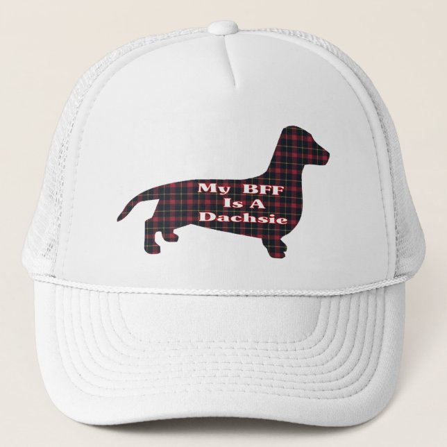 Dachshund Smooth BFF Hat (Front)