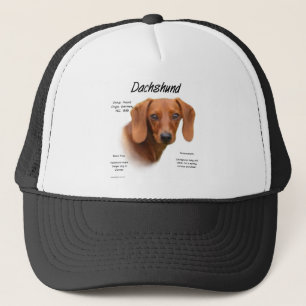 Dachshund (smooth) History Design Trucker Hat
