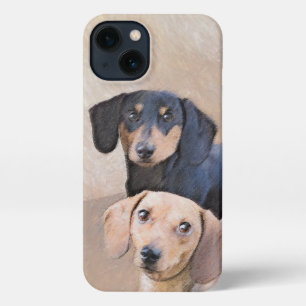 Dachshund (Smooth) Painting - Original Dog Art iPhone 13 Case