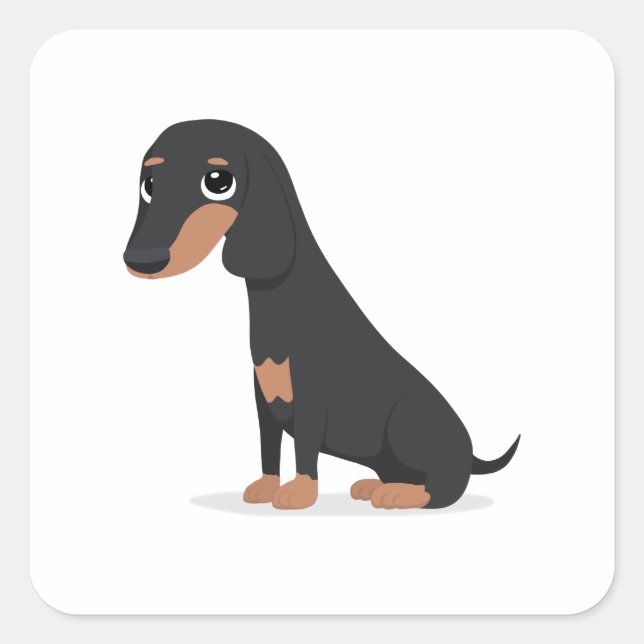 Dachshund Sticker (Front)