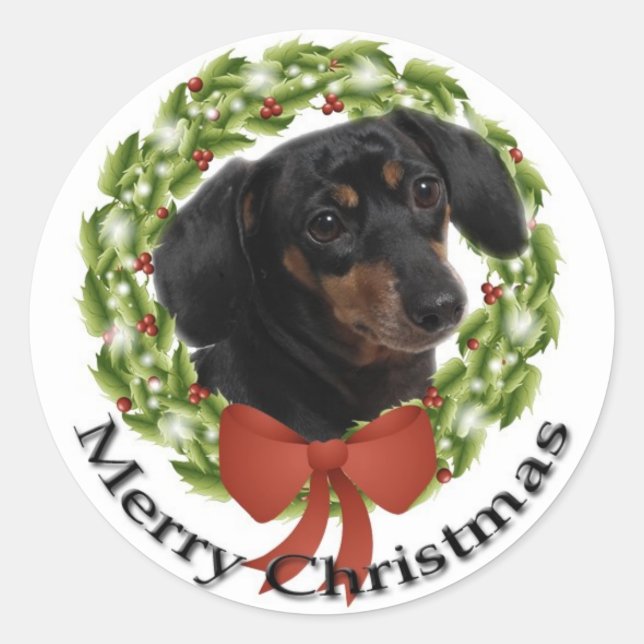 Dachshund Sticker (Front)