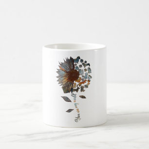 Dachshund Sunflower You Are My World Dog Lovers Coffee Mug