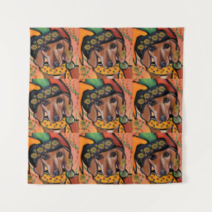 DACHSHUND    TAPESTRY