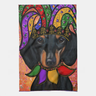 DACHSHUND TEA TOWEL