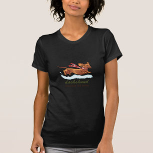 Dachshund Through The Snow T-Shirt