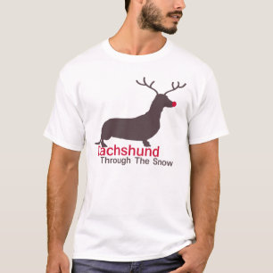 Dachshund Through The Snow T-Shirt