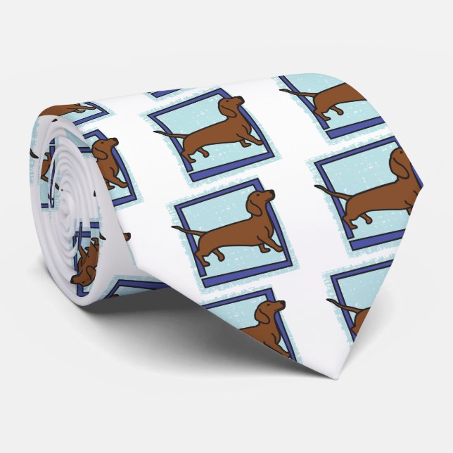 Dachshund Tie (Rolled)