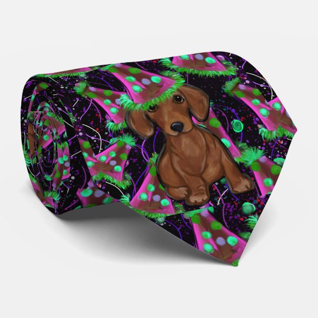 Dachshund Tie (Rolled)