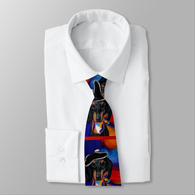 DACHSHUND       TIE (Tied)