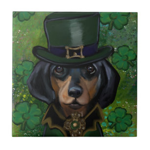 Dachshund  tile