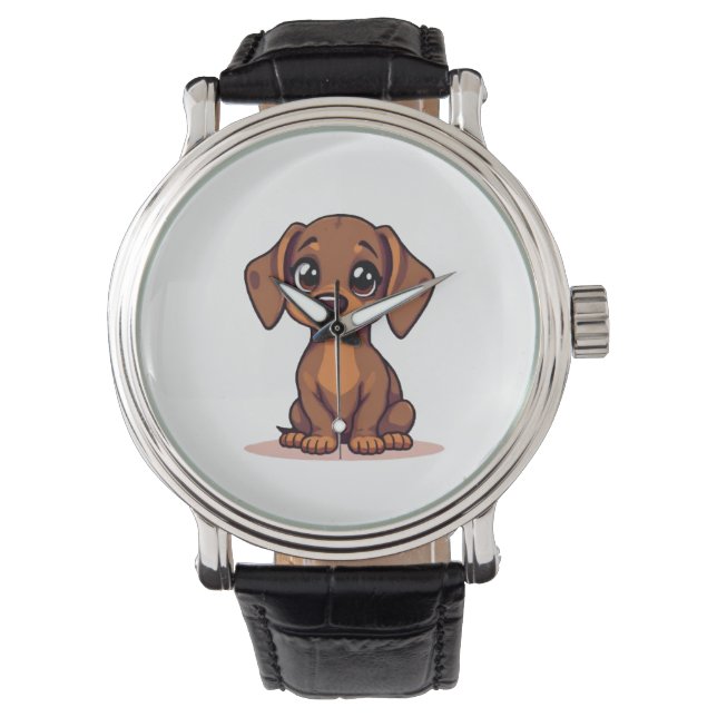Dachshund Time piece Watch (Front)