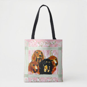 Dachshund Tote Bag