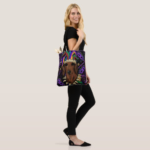 Dachshund tote bag