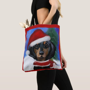 Dachshund  tote bag