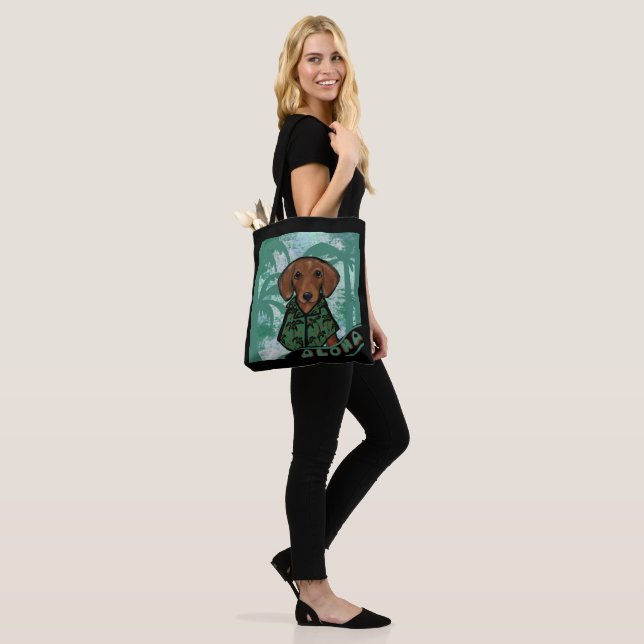 Dachshund       tote bag (On Model)