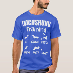 Dachshund Training Dachshund Dog Tricks 2 T-Shirt