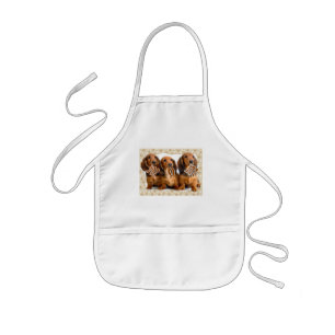 DACHSHUND TRIO FOR mum Apron