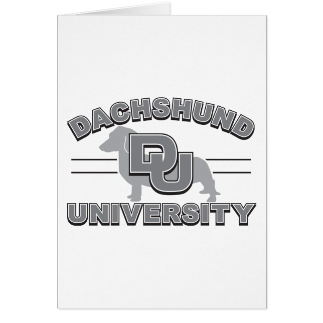 Dachshund University (Front)