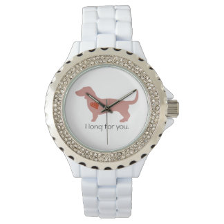 Dachshund Valentine's Day Watch