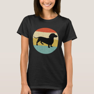 Dachshund vintage Teckel Retro T-Shirt
