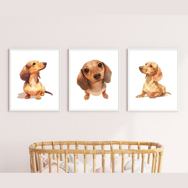 Dachshund Wall Art, Dachshund Home Decor (Creator Uploaded)