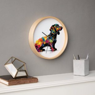 Dachshund Wall Clock