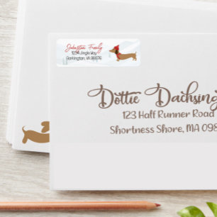 Dachshund Warmest Wishes Christmas