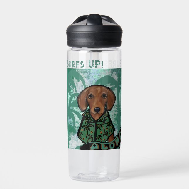 Dachshund      water bottle (Front)