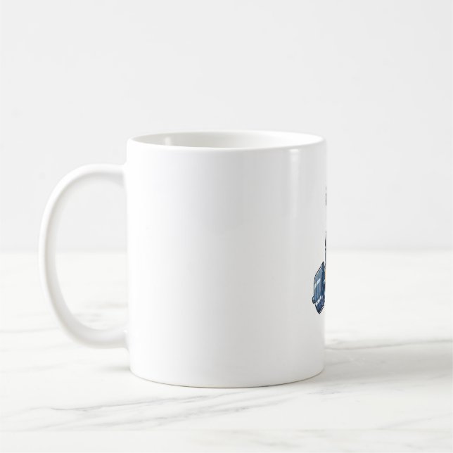 Dachshund Weightlifting   Coffee Mug (Left)