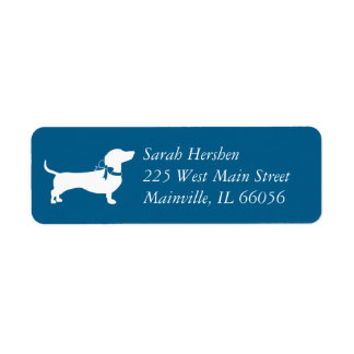 Dachshund Wiener Dog Baby Shower Blue Boy