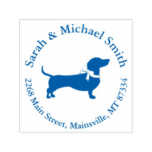 Dachshund Wiener Dog Baby Shower Self-inking Stamp