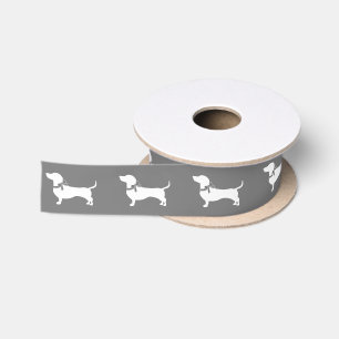 Dachshund Wiener Dog Puppy Satin Ribbon