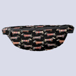 Dachshund Wiener Sausage Dog Bum Bags<br><div class="desc">A fun Dachshung Wiener Sausage Dog pattern for animal lovers. Original art by Nic Squirrell.</div>