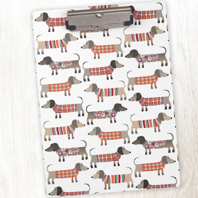 Dachshund Wiener Sausage Dog Clipboard (Dachshund Wiener Sausage Dog clipboard)
