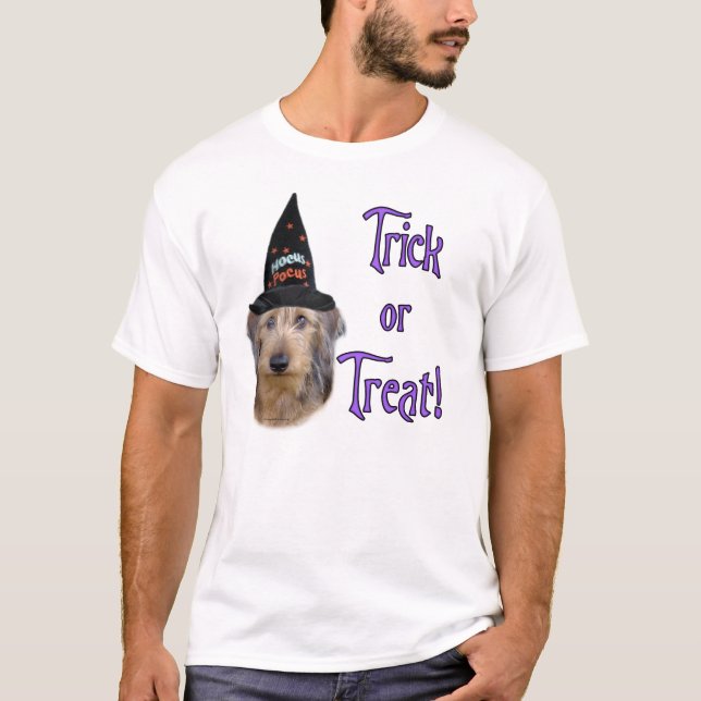 Dachshund (wire) Trick T-Shirt (Front)