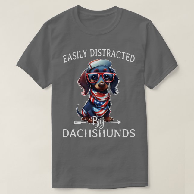 Dachshund with love T-Shirt (Design Front)