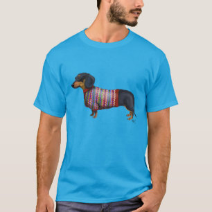 Dachshund With Woolly Sweater