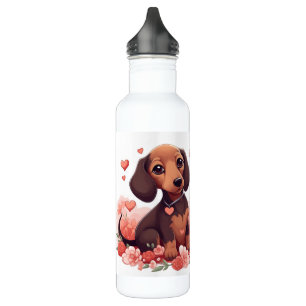 Dachshund World's Best Dog Mom 710 Ml Water Bottle