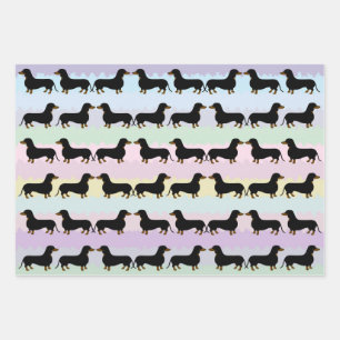 Dachshund Wrapping Paper Sheets