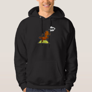 Dachshund Yoga Poses Sport Gymnastics Ohmmm Heartb Hoodie