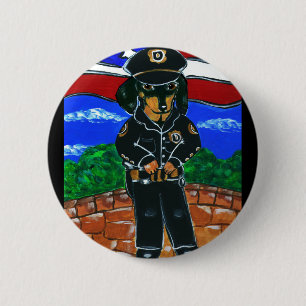 Dachshunds 6 Cm Round Badge