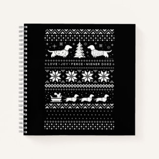 Dachshunds Christmas Notebook