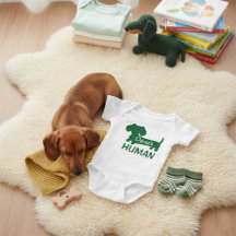 Dachshund's Gender Neutral Human Personalised