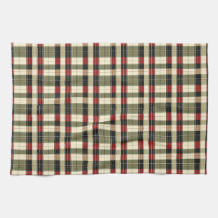 Dachshunds in Antlers & Santa Hats: Holiday Tea Towel