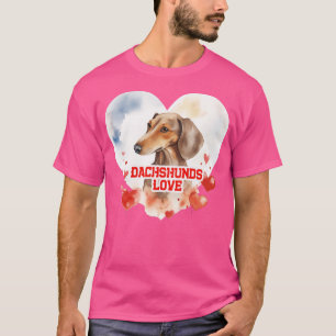 Dachshunds Love 2 T-Shirt