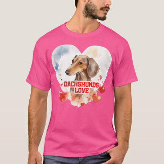 Dachshunds Love 2 T-Shirt