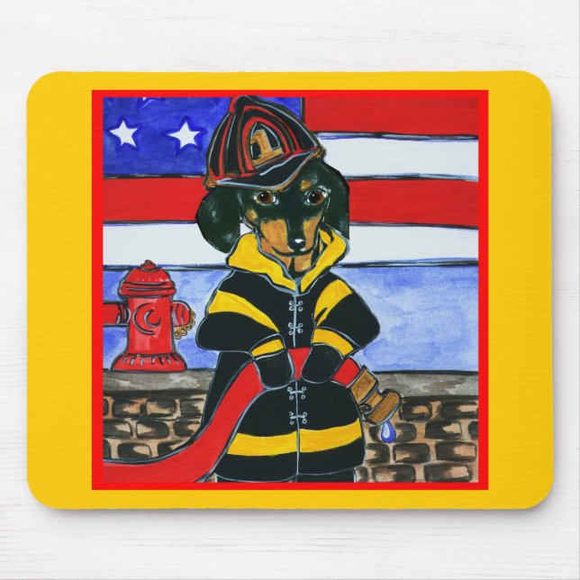 Dachshunds Mouse Pad (Front)