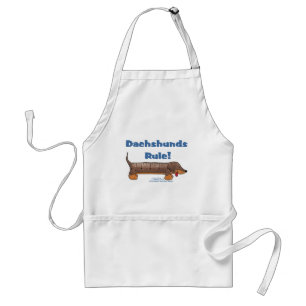 Dachshunds Rule Standard Apron