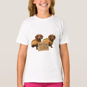 Dachshunds sold as hot dogs T-Shirt