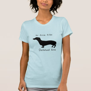 Dachsund Love Womens Tee